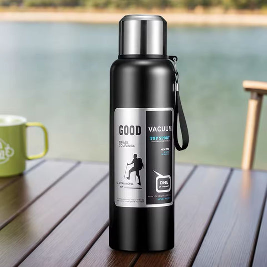 New Edition 316sus Double Layer Travel Companion Water Bottle
