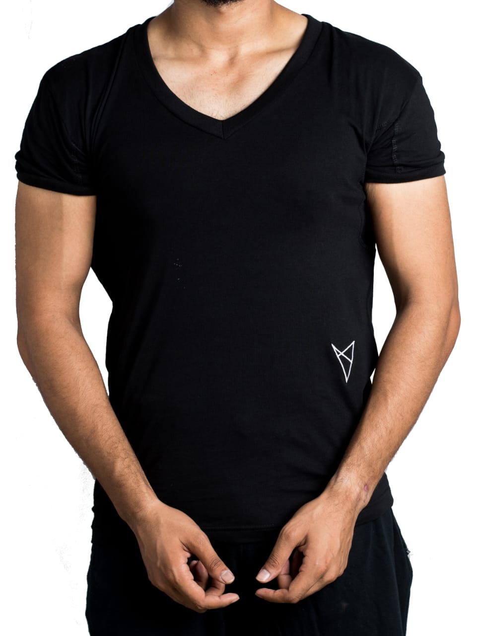 Men's Classic V-Neck Slim Fit T-Shirt
