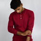 Men’s Long Sleeve Henley Shirt