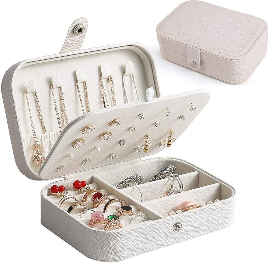 2-Layer Luxury Travel Jewelry Organizer