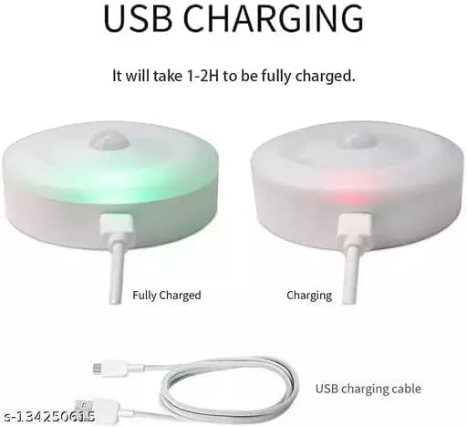Smart Motion Sensor LED Night Light Recharge Able