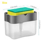 2 In 1 Soap Pump Dispenser with Sponge