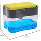 2 In 1 Soap Pump Dispenser with Sponge