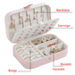 2-Layer Luxury Travel Jewelry Organizer