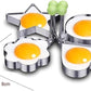 4-Piece Stainless Steel Egg & Pancake Mold Set