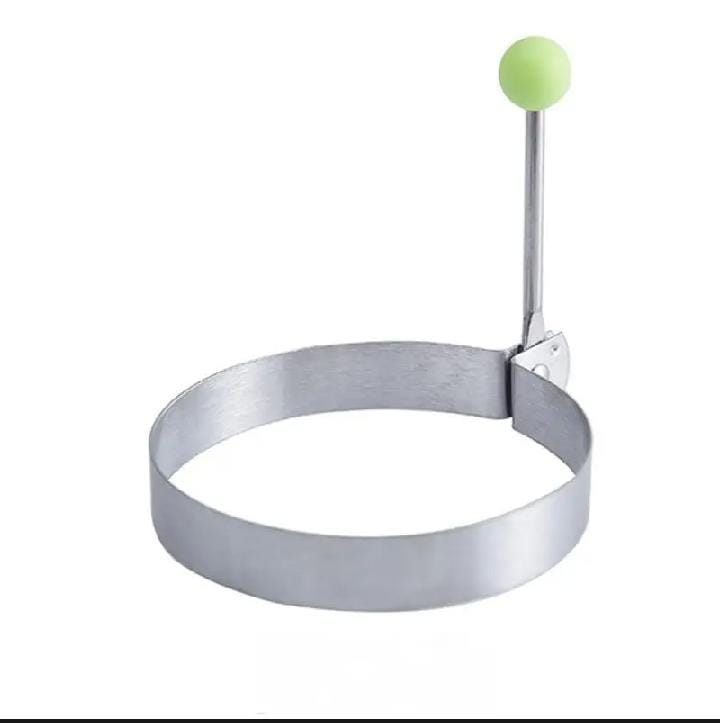 4-Piece Stainless Steel Egg & Pancake Mold Set
