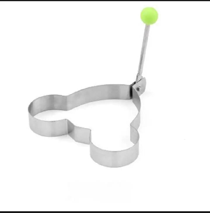 4-Piece Stainless Steel Egg & Pancake Mold Set
