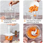 Multifunction Hand Push Chopper With 3 Blades
