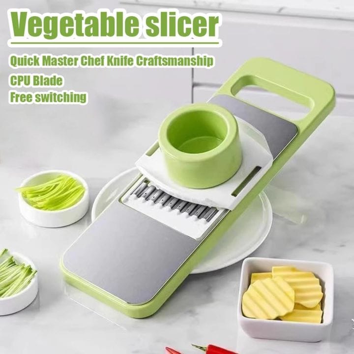 5 In 1 Vegetable Slicer & Grater
