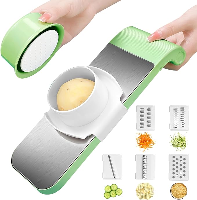 5 In 1 Vegetable Slicer & Grater