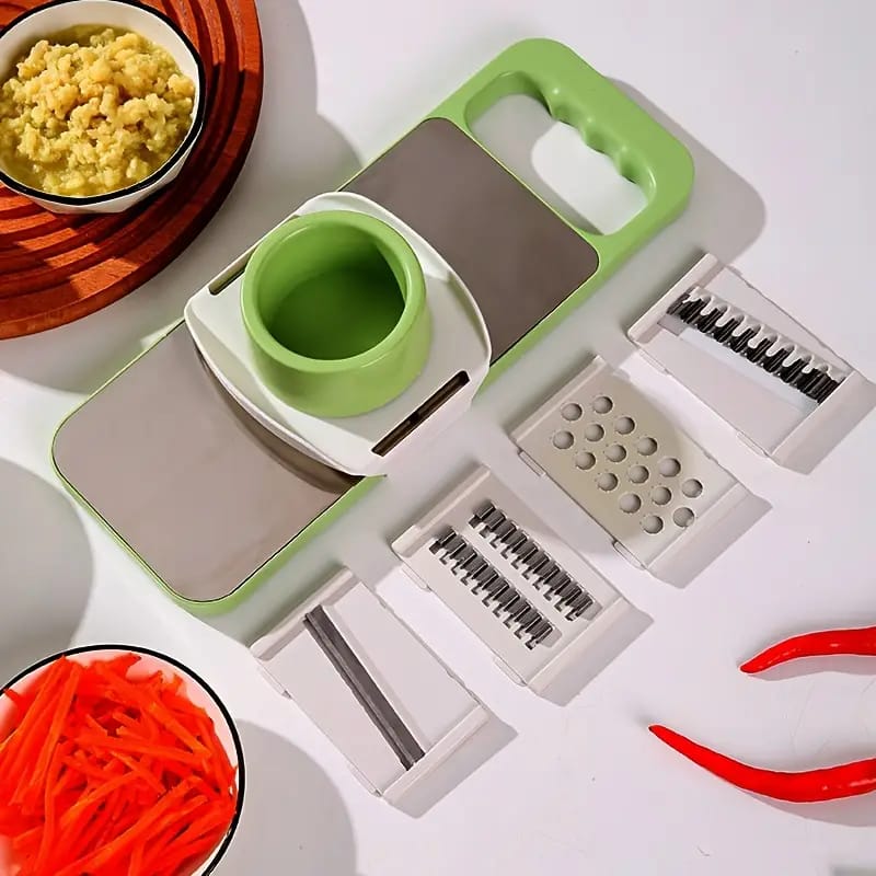 5 In 1 Vegetable Slicer & Grater