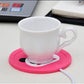 Cartoon Silicone Electric Insulation Coaster USB Warmer
