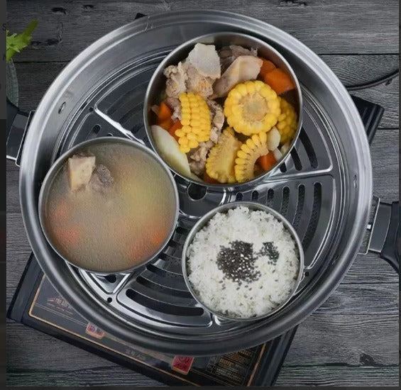 5 Pcs Stainless Steel Bowl Set