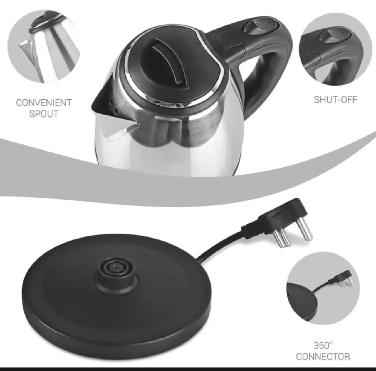 Electric Stainless Steel Kettle