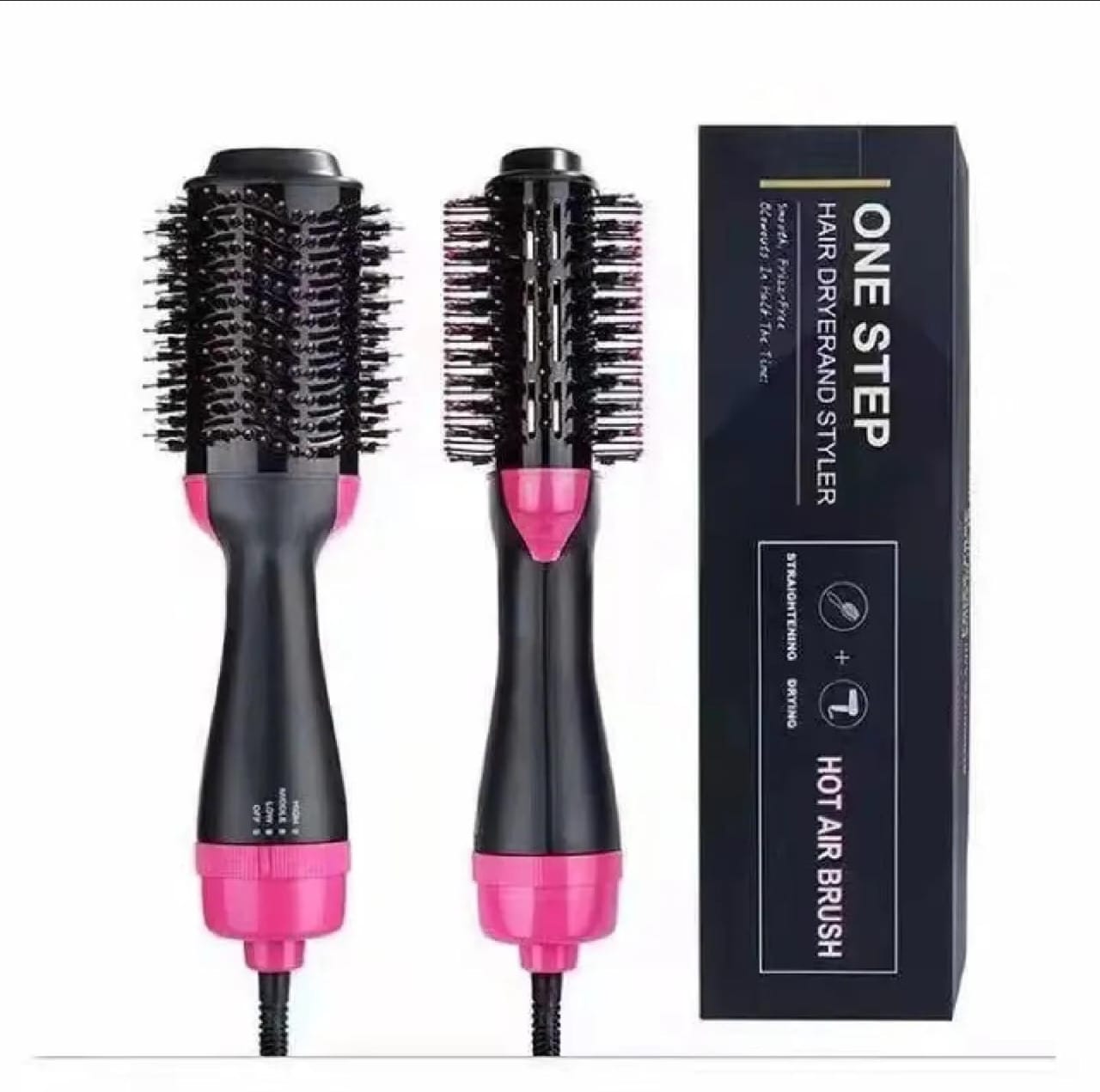 3 In 1 Electric Hot Air Brush Straightener and Dryer