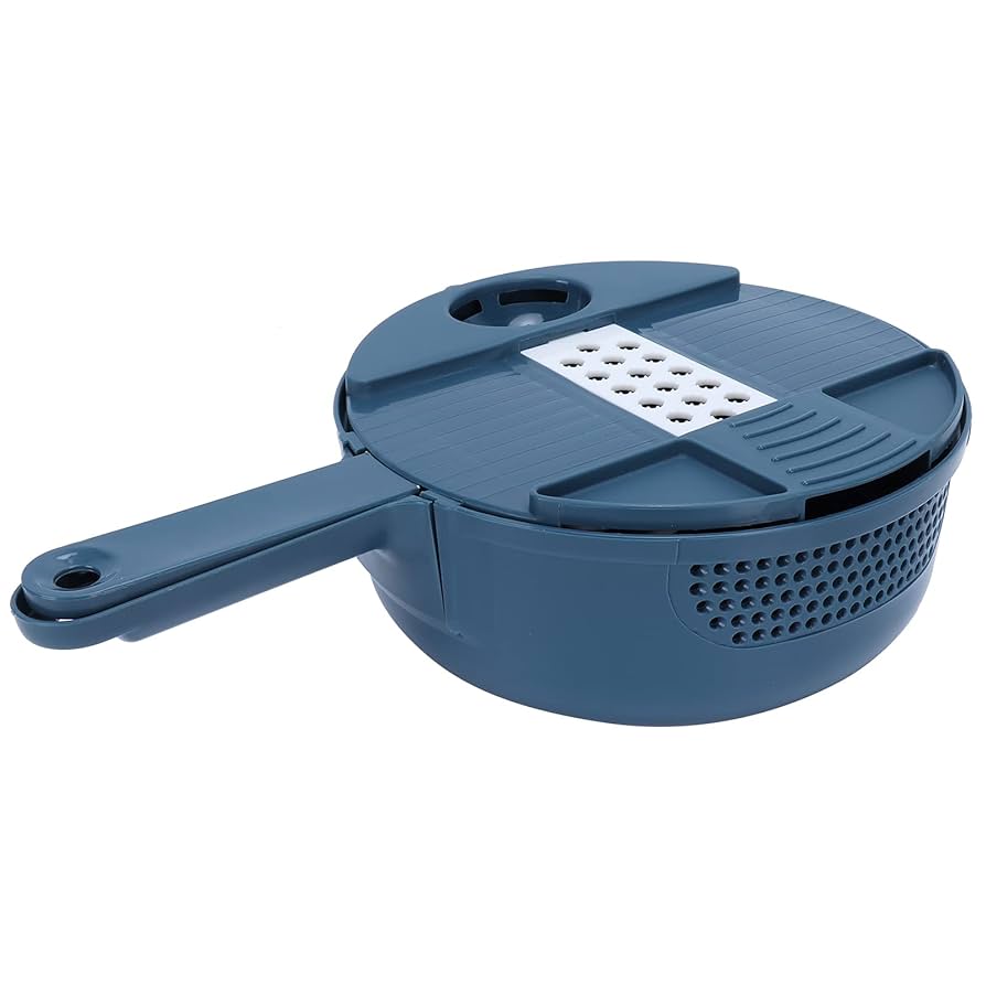 Multi-Function 9-in-1 Vegetable Basket Cutter & Slicer