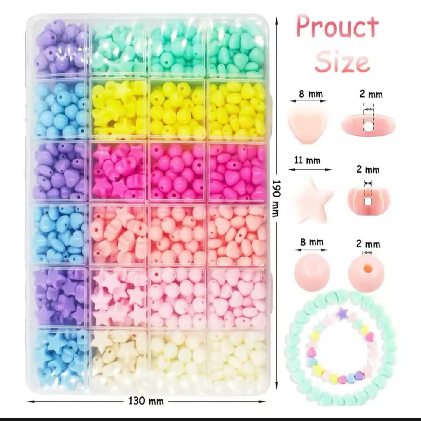 DIY Acrylic Beads Jewelry Kit