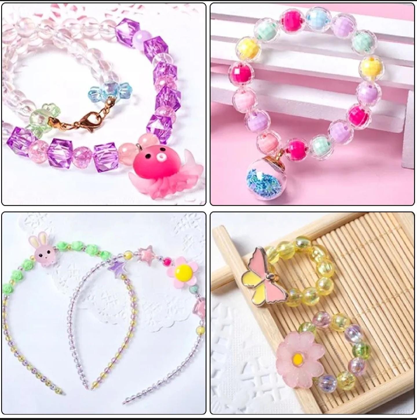 DIY Acrylic Beads Jewelry Kit