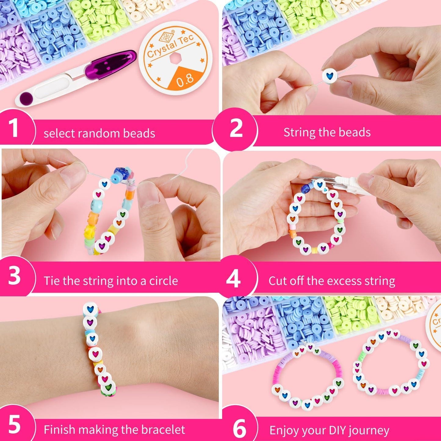 DIY Acrylic Beads Jewelry Kit