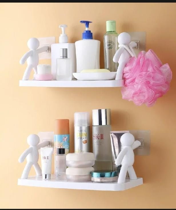 Wall-Mounted Human Shelf