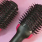 Electric Hot Air Brush Straightener and Dryer