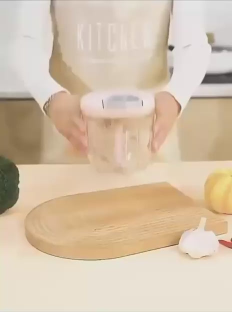 Eotia 5-Blade Stainless Steel Hand Food Chopper