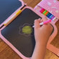 Kids Reusable Doodle Drawing Book with 12 Color Pens