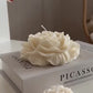 Peony Flower Shape Scented Candle