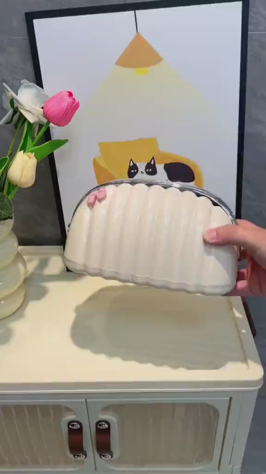 Shell Shaped Shiny Tissue Box